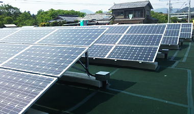 産業用太陽光エコナビシステム事例